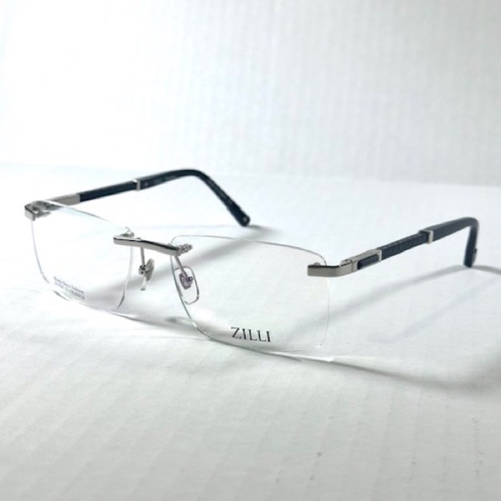 Zilli ZL 60056 C02 Black Onyx Edition Eyeglasses New Authentic